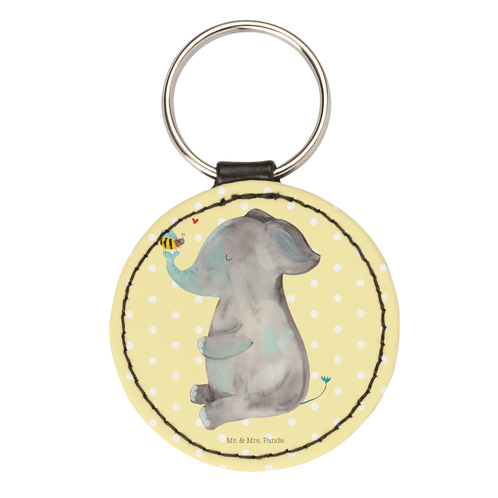 Rund Schlüsselanhänger Elefant & Biene Schlüsselanhänger, Anhänger, Taschenanhänger, Glücksbringer, Schutzengel, Tiermotive, Gute Laune, lustige Sprüche, Tiere, Elefant, Biene, Liebe, Liebesbeweis, Jahrestag, Liebesgeschenk, Heiratsantrag, Hochzeitsgeschenk, Liebesspruch