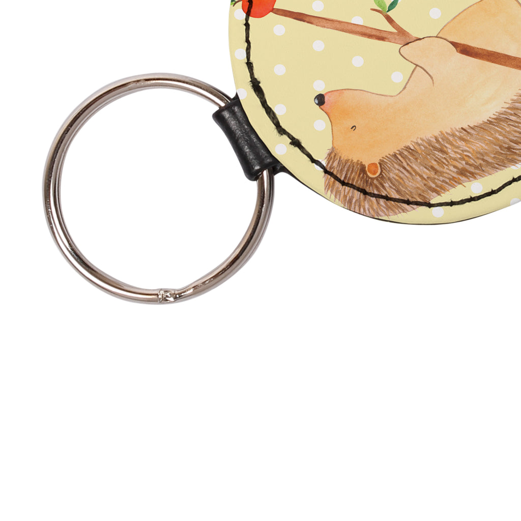 Rund Schlüsselanhänger Igel grillt Schlüsselanhänger, Anhänger, Taschenanhänger, Glücksbringer, Schutzengel, Tiermotive, Gute Laune, lustige Sprüche, Tiere, Igel, Grillen, Ziele, Motivation, arbeitslos, Sinn des Lebens, Spruch