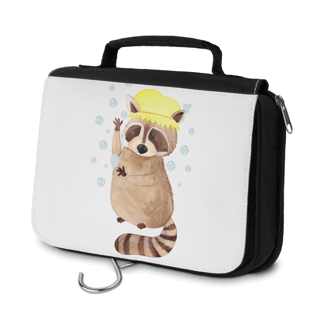Kulturbeutel Waschbär Kulturbeutel, Zum Aufhängen, Waschtasche, Kosmetiktasche, Damen, Herren, Aufbewahrungstasche, Schminktasche, Kosmetikbeutel, Organizer, Kulturtasche, Schminkutensil, Tiermotive, Gute Laune, lustige Sprüche, Tiere, Waschbär, Tagträumen, Plan, Fröhlich, waschen, Seifenblasen