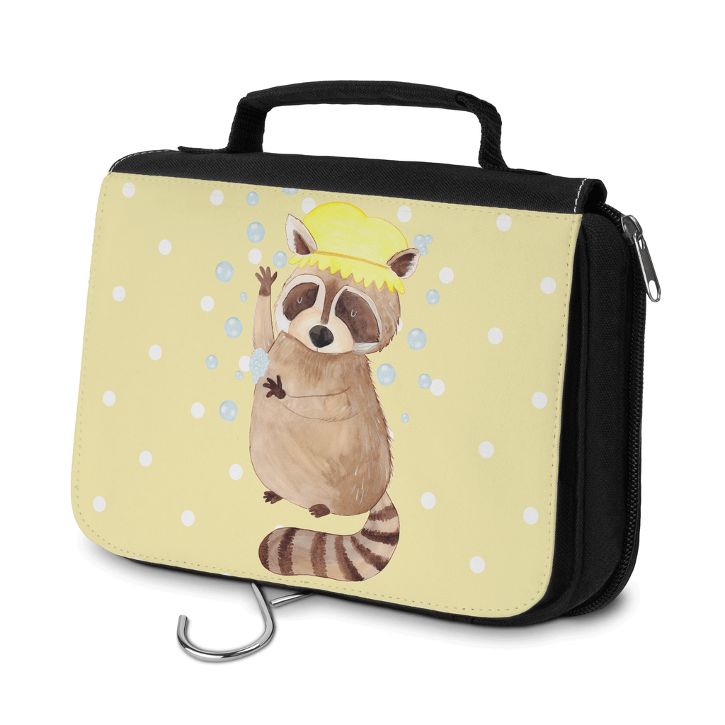 Kulturbeutel Waschbär Kulturbeutel, Zum Aufhängen, Waschtasche, Kosmetiktasche, Damen, Herren, Aufbewahrungstasche, Schminktasche, Kosmetikbeutel, Organizer, Kulturtasche, Schminkutensil, Tiermotive, Gute Laune, lustige Sprüche, Tiere, Waschbär, Tagträumen, Plan, Fröhlich, waschen, Seifenblasen
