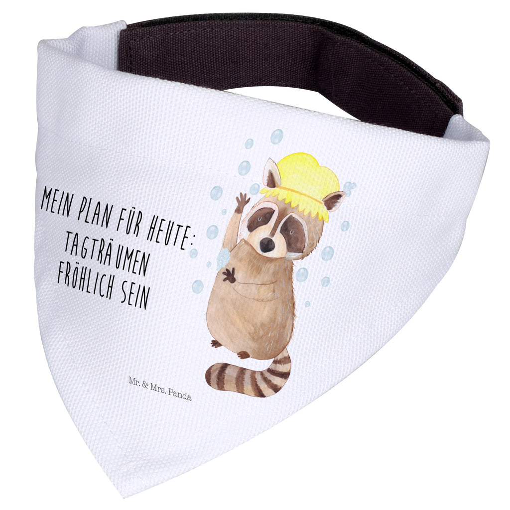 Hundehalstuch M Waschbär Hundehalstuch, Halstuch, Hunde, Tuch, mittel, mittelgroße Hunde, Tiermotive, Gute Laune, lustige Sprüche, Tiere, Waschbär, Tagträumen, Plan, Fröhlich, waschen, Seifenblasen