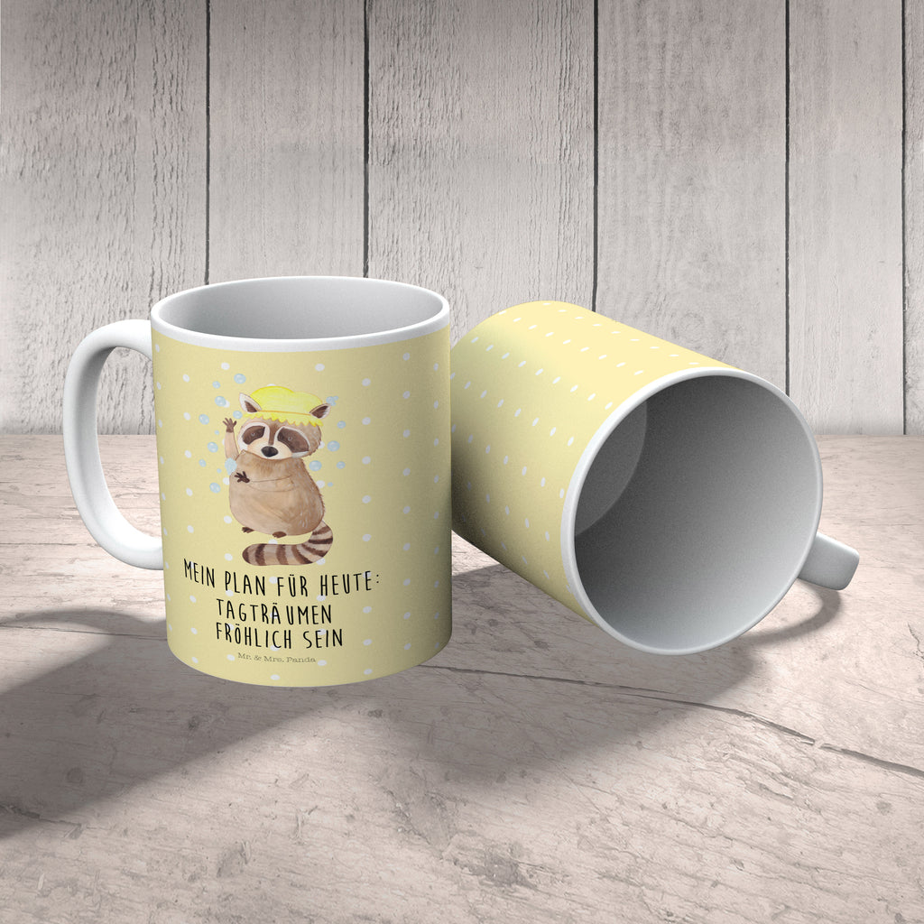 Kindertasse Waschbär Kunststoff Tasse, Kindergarten, Tasse, Trinkbecher, Camping Becher, Kaffeetasse, Kunststoffbecher, Kindergartenbecher, Outdoorgeschirr, Kunststoffgeschirr, Reisebecher, Reisetasse, Kinderbecher, Tiermotive, Gute Laune, lustige Sprüche, Tiere, Waschbär, Tagträumen, Plan, Fröhlich, waschen, Seifenblasen