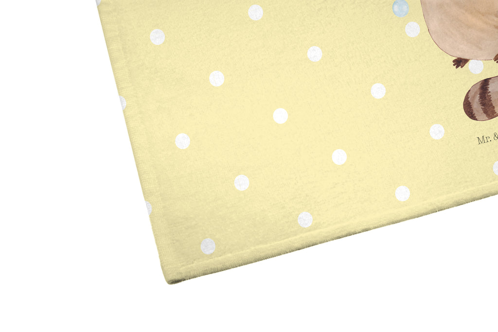 Gäste Handtuch Waschbär Gästetuch, Reisehandtuch, Sport Handtuch, Frottier, Kinder Handtuch, Tiermotive, Gute Laune, lustige Sprüche, Tiere, Waschbär, Tagträumen, Plan, Fröhlich, waschen, Seifenblasen