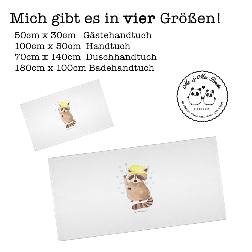 50 x 100 Handtuch Waschbär Handtuch, Badehandtuch, Badezimmer, Handtücher, groß, Kinder, Baby, Tiermotive, Gute Laune, lustige Sprüche, Tiere, Waschbär, Tagträumen, Plan, Fröhlich, waschen, Seifenblasen