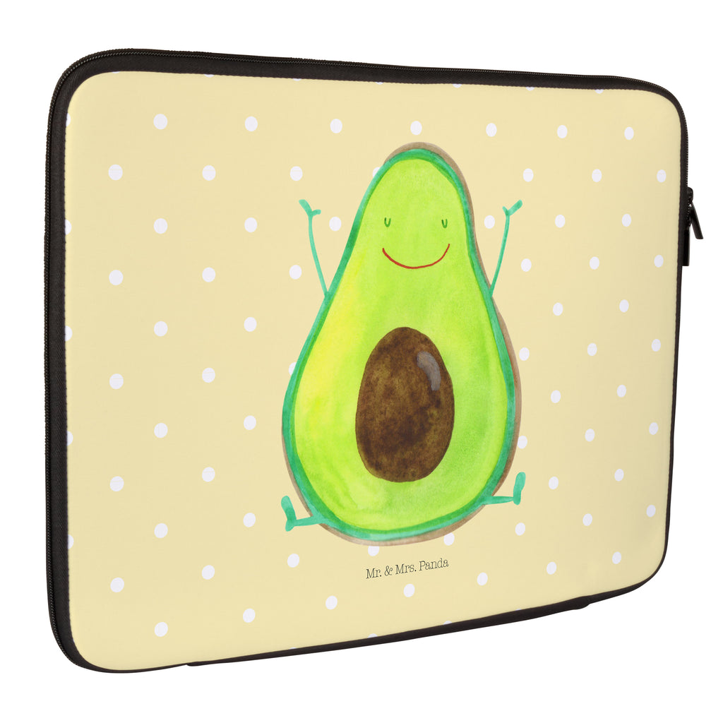 33 x 42 Notebook Tasche Avocado Happy Notebook Tasche, Laptop, Computertasche, Tasche, Schutzhülle, Avocado, Veggie, Vegan, Gesund, Chaos