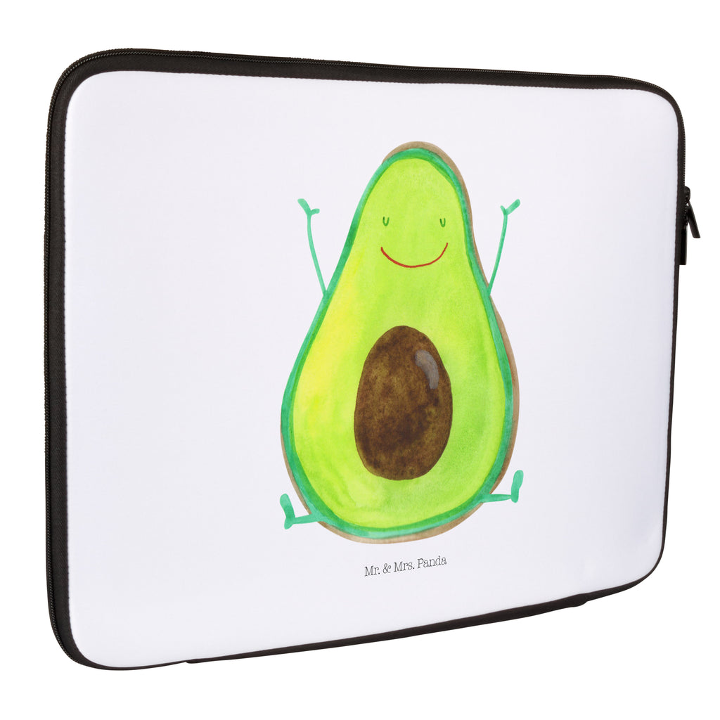 33 x 42 Notebook Tasche Avocado Happy Notebook Tasche, Laptop, Computertasche, Tasche, Schutzhülle, Avocado, Veggie, Vegan, Gesund, Chaos