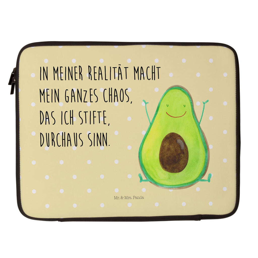 33 x 42 Notebook Tasche Avocado Happy Notebook Tasche, Laptop, Computertasche, Tasche, Schutzhülle, Avocado, Veggie, Vegan, Gesund, Chaos