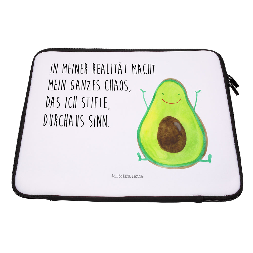 33 x 42 Notebook Tasche Avocado Happy Notebook Tasche, Laptop, Computertasche, Tasche, Schutzhülle, Avocado, Veggie, Vegan, Gesund, Chaos
