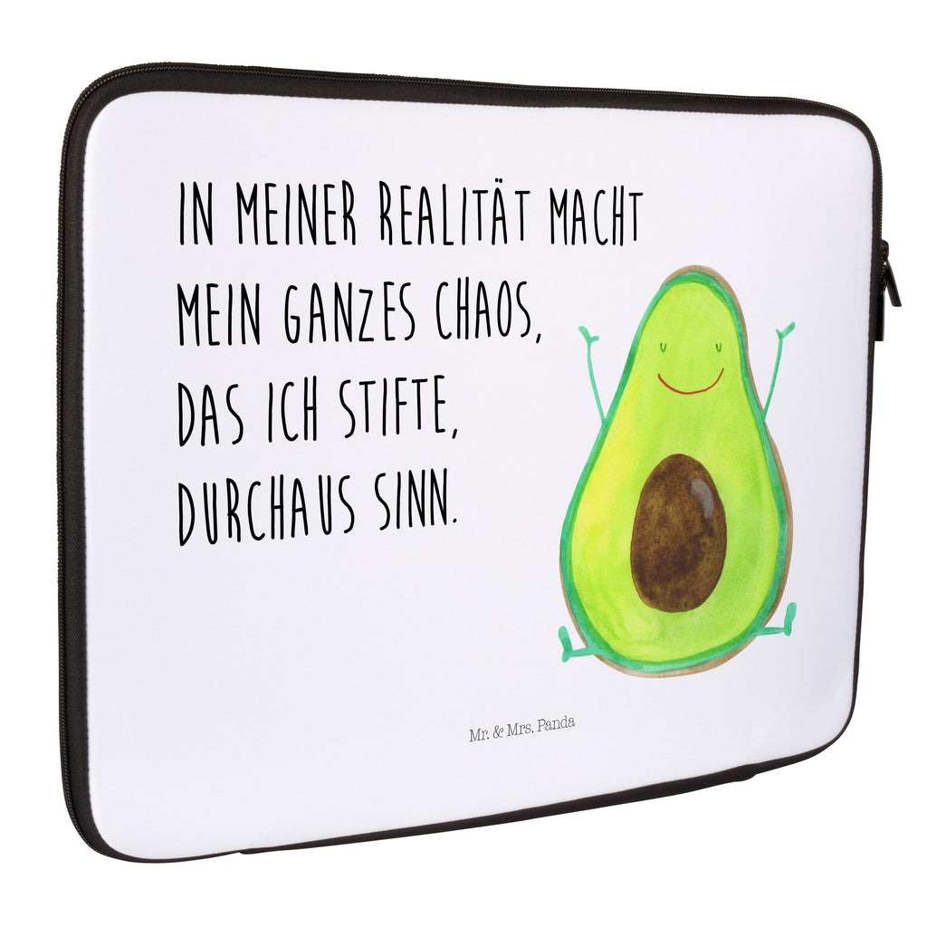 33 x 42 Notebook Tasche Avocado Happy Notebook Tasche, Laptop, Computertasche, Tasche, Schutzhülle, Avocado, Veggie, Vegan, Gesund, Chaos