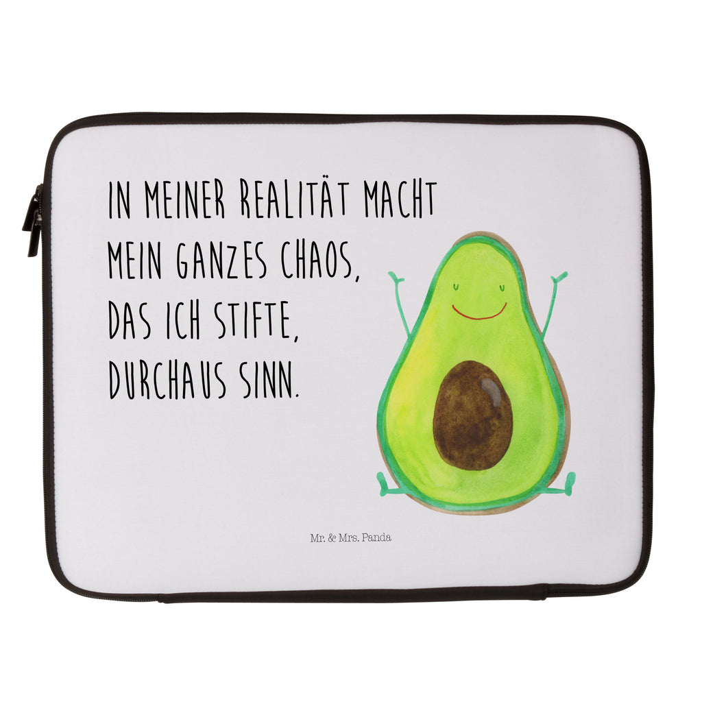 33 x 42 Notebook Tasche Avocado Happy Notebook Tasche, Laptop, Computertasche, Tasche, Schutzhülle, Avocado, Veggie, Vegan, Gesund, Chaos