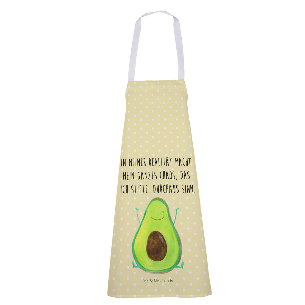 Kochschürze Avocado Happy Schürze, Backschürze, Küchenschürze, Grillschürze, Latzschürze, Avocado, Veggie, Vegan, Gesund, Chaos