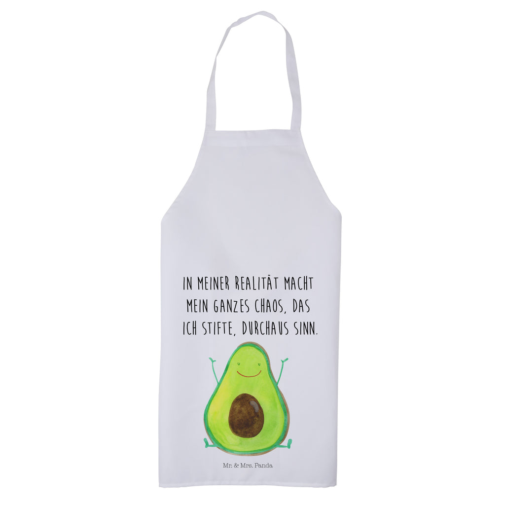 Kochschürze Avocado Happy Schürze, Backschürze, Küchenschürze, Grillschürze, Latzschürze, Avocado, Veggie, Vegan, Gesund, Chaos