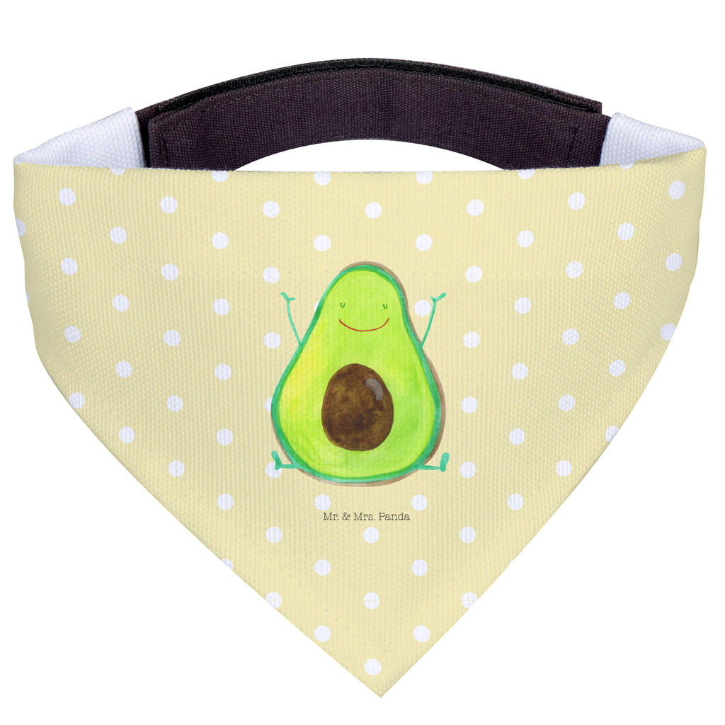 Hundehalstuch M Avocado Happy Hundehalstuch, Halstuch, Hunde, Tuch, mittel, mittelgroße Hunde, Avocado, Veggie, Vegan, Gesund, Chaos