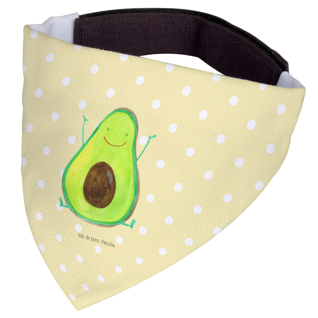 Hundehalstuch M Avocado Happy Hundehalstuch, Halstuch, Hunde, Tuch, mittel, mittelgroße Hunde, Avocado, Veggie, Vegan, Gesund, Chaos