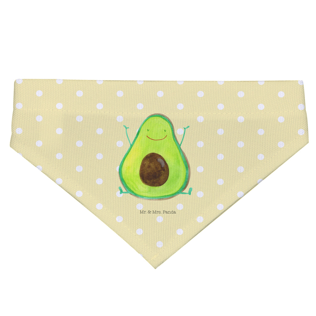 Hundehalstuch M Avocado Happy Hundehalstuch, Halstuch, Hunde, Tuch, mittel, mittelgroße Hunde, Avocado, Veggie, Vegan, Gesund, Chaos