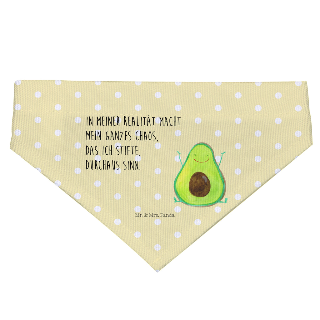 Hundehalstuch M Avocado Happy Hundehalstuch, Halstuch, Hunde, Tuch, mittel, mittelgroße Hunde, Avocado, Veggie, Vegan, Gesund, Chaos