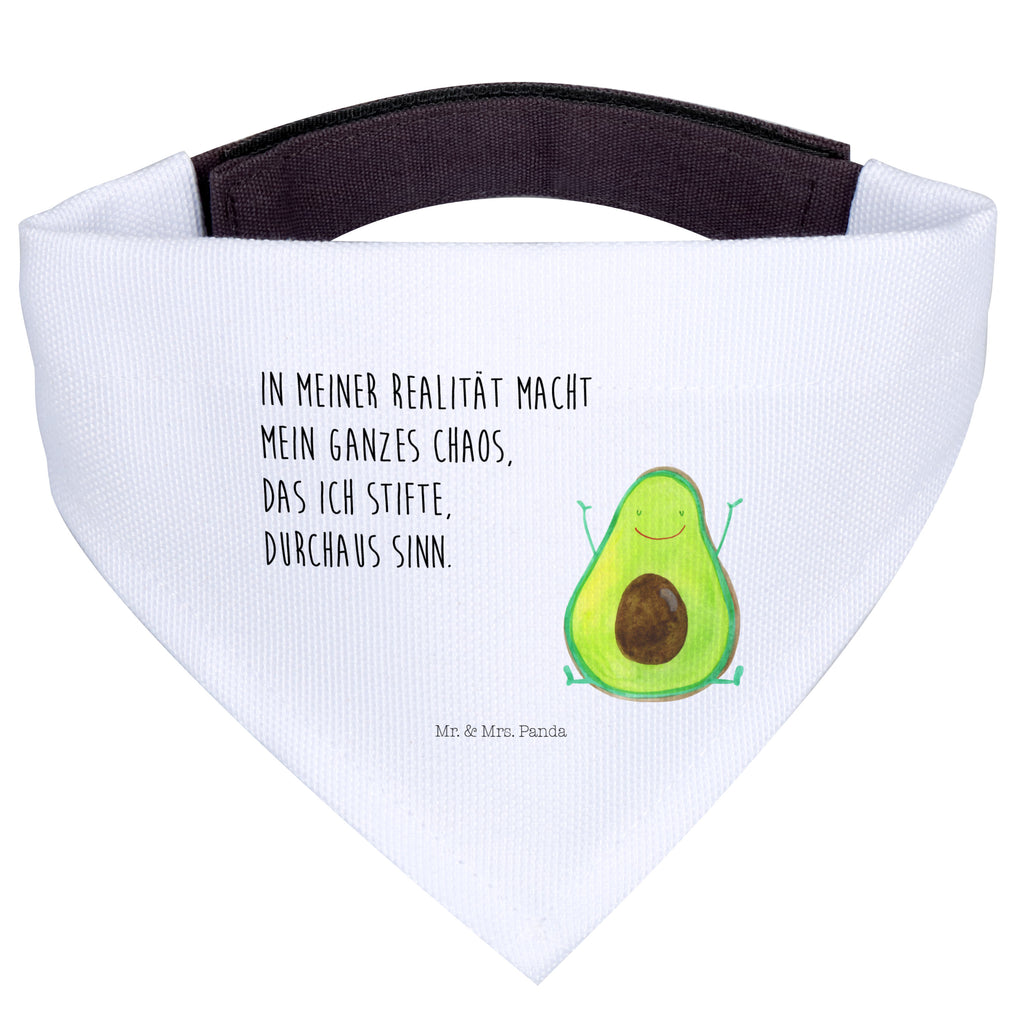 Hundehalstuch M Avocado Happy Hundehalstuch, Halstuch, Hunde, Tuch, mittel, mittelgroße Hunde, Avocado, Veggie, Vegan, Gesund, Chaos