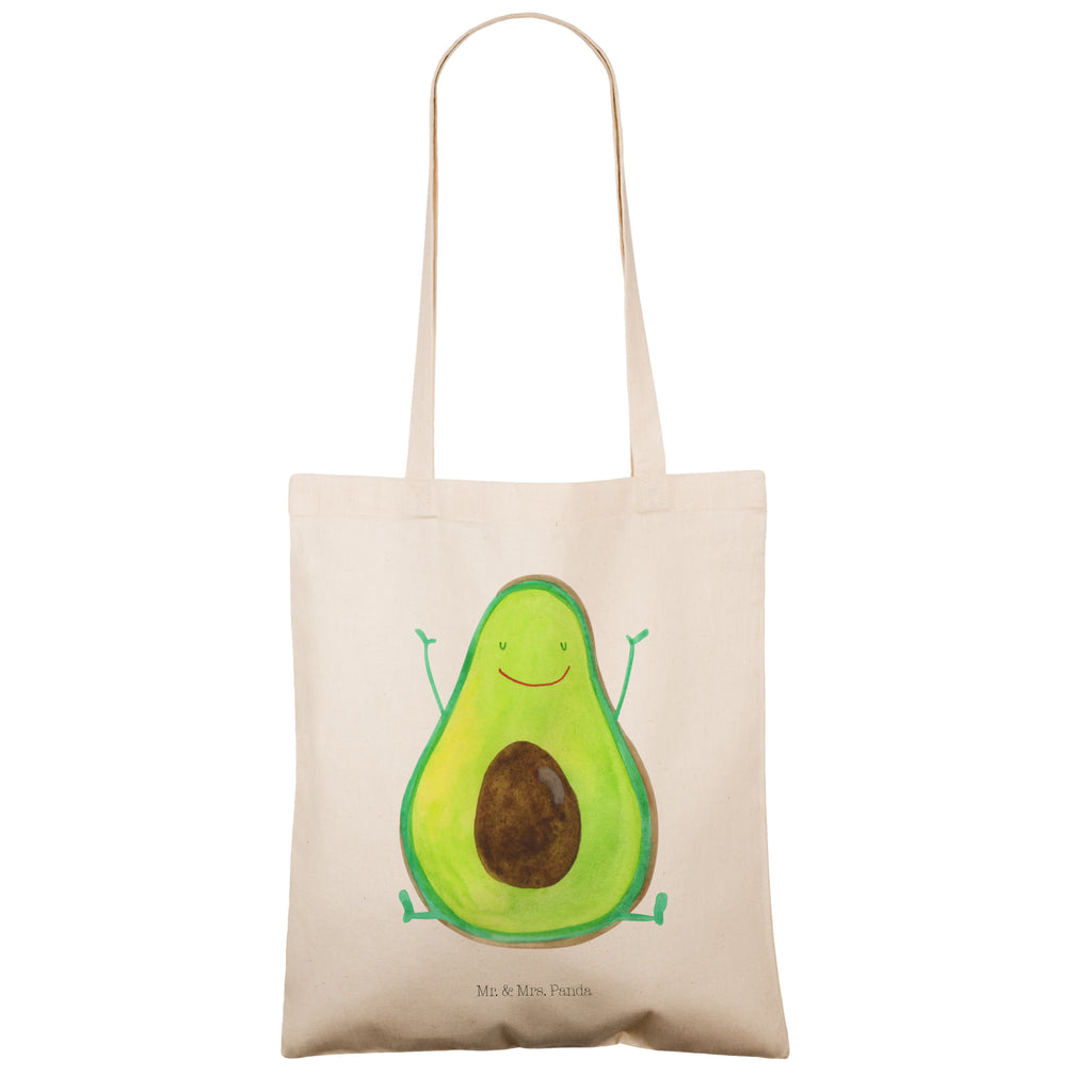 Tragetasche Avocado Happy Beuteltasche, Beutel, Einkaufstasche, Jutebeutel, Stoffbeutel, Avocado, Veggie, Vegan, Gesund, Chaos