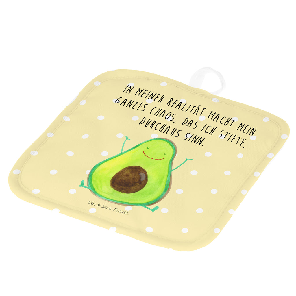 2er Set Topflappen  Avocado Happy Topflappen, Topfuntersetzer, Ofenhandschuh, Topflappen Set, Topflappen lustig, Topflappen mit Spruch, Avocado, Veggie, Vegan, Gesund, Chaos