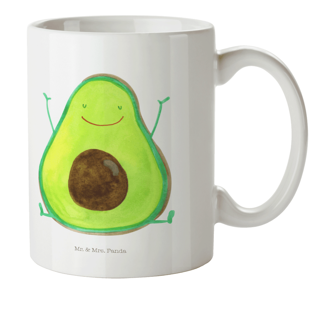 Kindertasse Avocado Happy Kunststoff Tasse, Kindergarten, Tasse, Trinkbecher, Camping Becher, Kaffeetasse, Kunststoffbecher, Kindergartenbecher, Outdoorgeschirr, Kunststoffgeschirr, Reisebecher, Reisetasse, Kinderbecher, Avocado, Veggie, Vegan, Gesund, Chaos