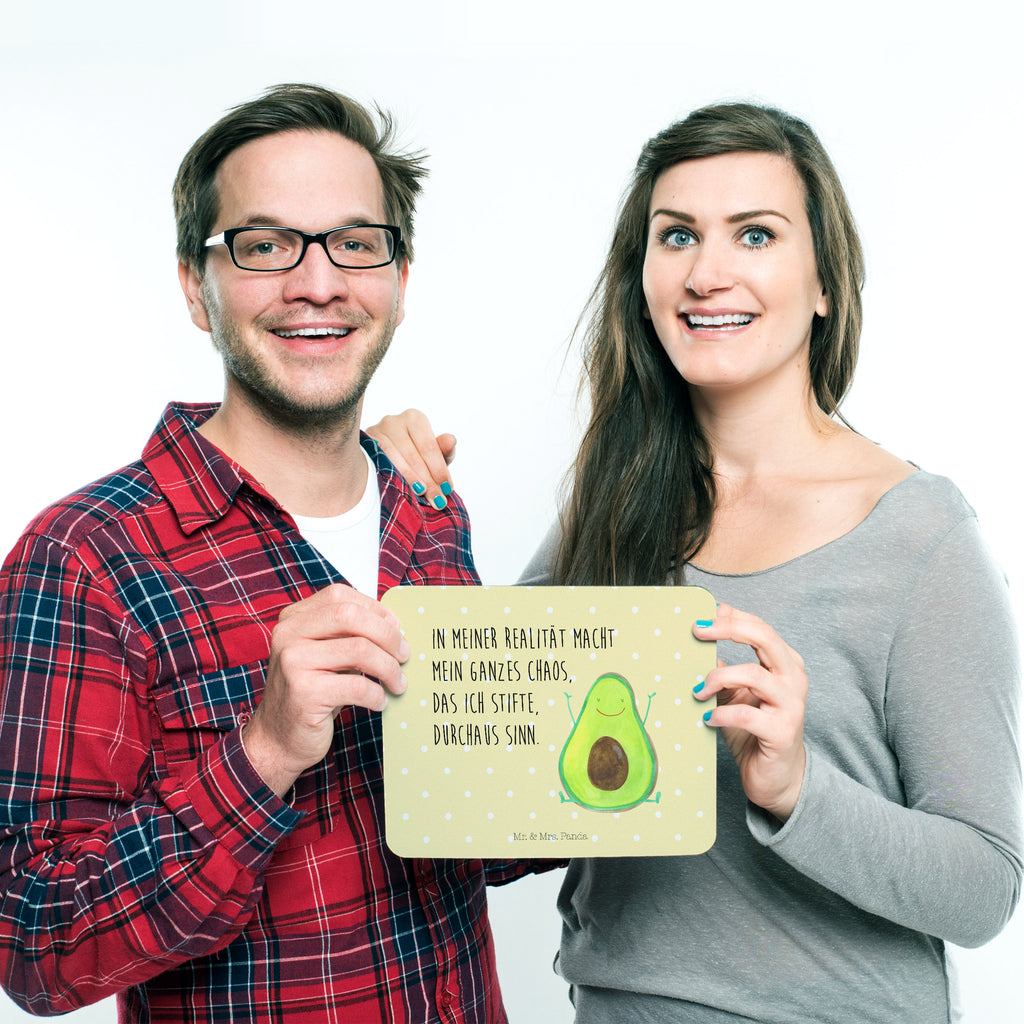 Mauspad Avocado Happy Mousepad, Computer zubehör, Büroausstattung, PC Zubehör, Arbeitszimmer, Mauspad, Einzigartiges Mauspad, Designer Mauspad, Avocado, Veggie, Vegan, Gesund, Chaos
