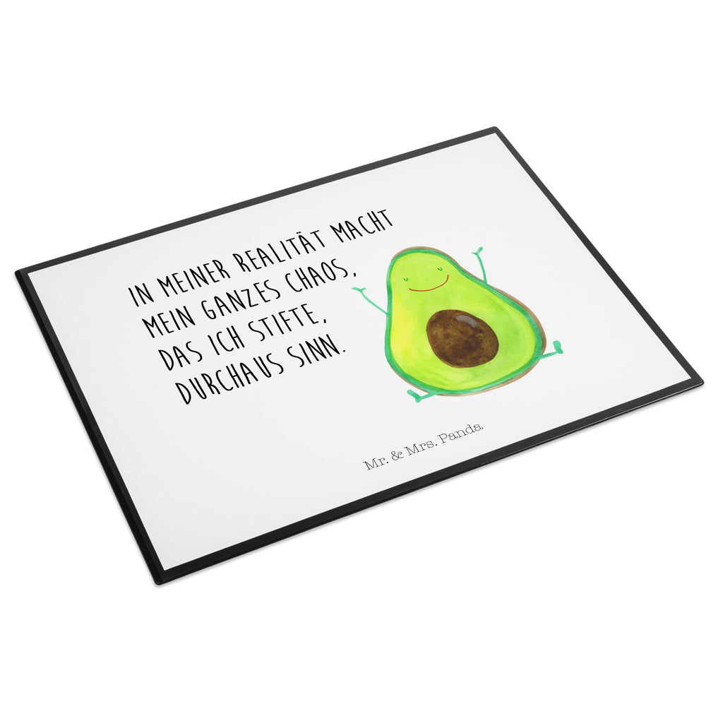 Schreibtischunterlage Avocado Happy Schreibunterlage, Schreibtischauflage, Bürobedarf, Büroartikel, Schreibwaren, Schreibtisch Unterlagen, Schreibtischunterlage Groß, Avocado, Veggie, Vegan, Gesund, Chaos