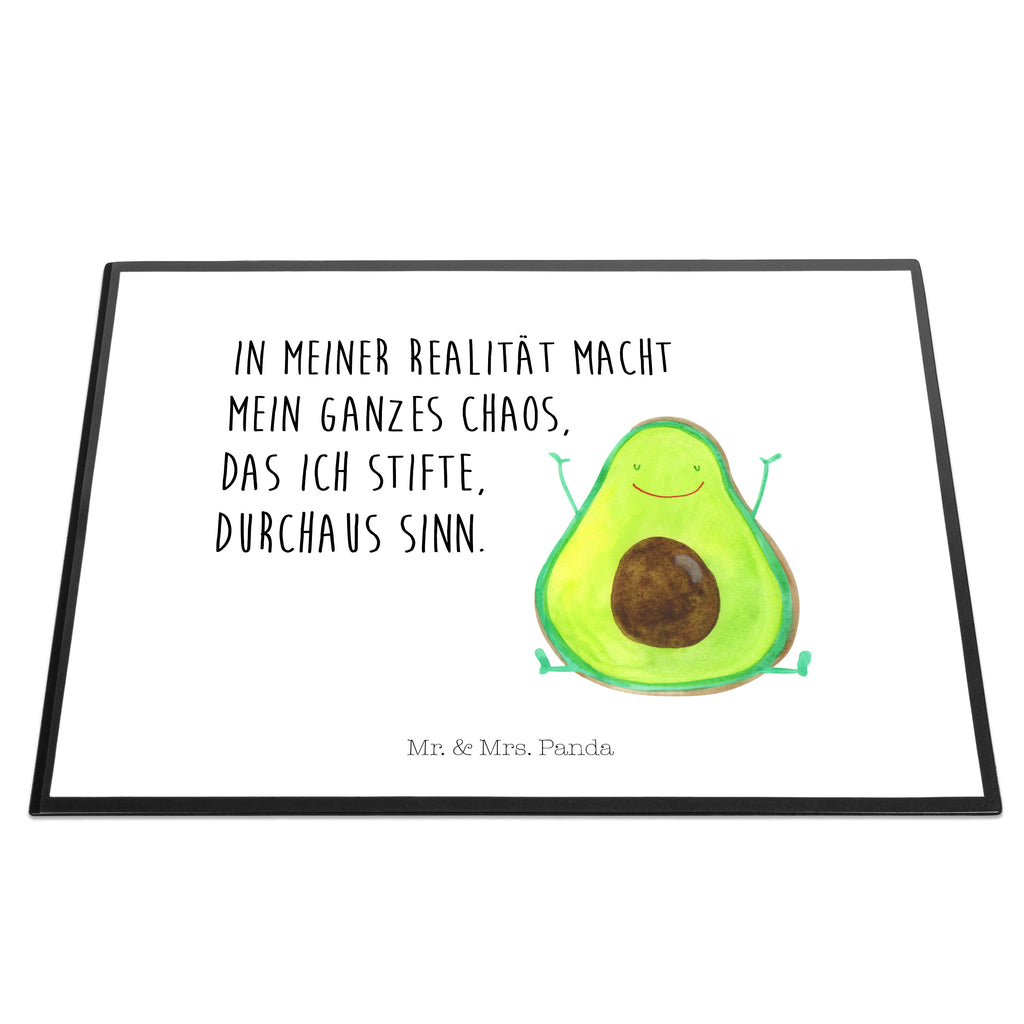 Schreibtischunterlage Avocado Happy Schreibunterlage, Schreibtischauflage, Bürobedarf, Büroartikel, Schreibwaren, Schreibtisch Unterlagen, Schreibtischunterlage Groß, Avocado, Veggie, Vegan, Gesund, Chaos