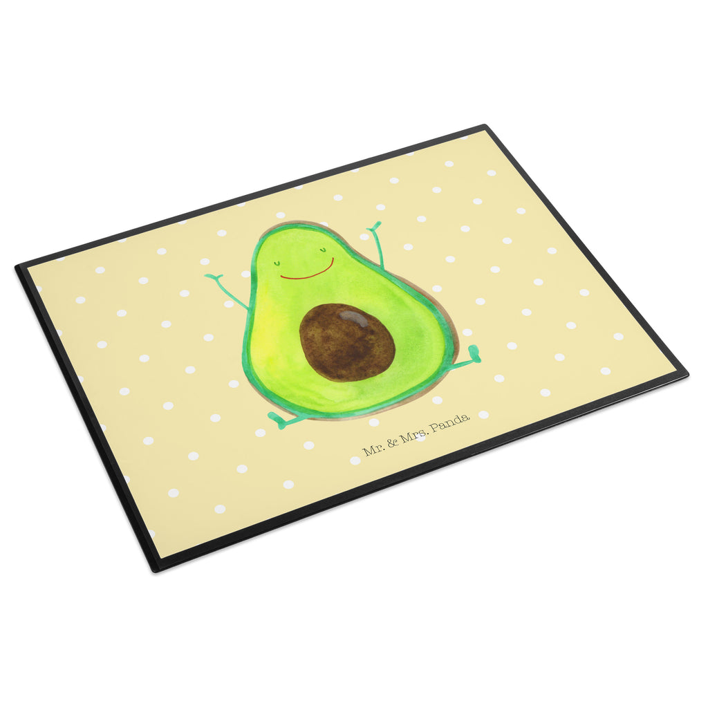 Schreibtischunterlage Avocado Happy Schreibunterlage, Schreibtischauflage, Bürobedarf, Büroartikel, Schreibwaren, Schreibtisch Unterlagen, Schreibtischunterlage Groß, Avocado, Veggie, Vegan, Gesund, Chaos
