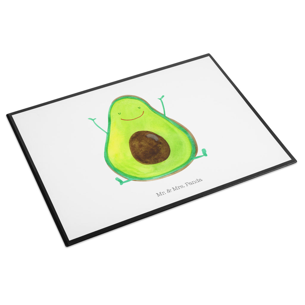 Schreibtischunterlage Avocado Happy Schreibunterlage, Schreibtischauflage, Bürobedarf, Büroartikel, Schreibwaren, Schreibtisch Unterlagen, Schreibtischunterlage Groß, Avocado, Veggie, Vegan, Gesund, Chaos