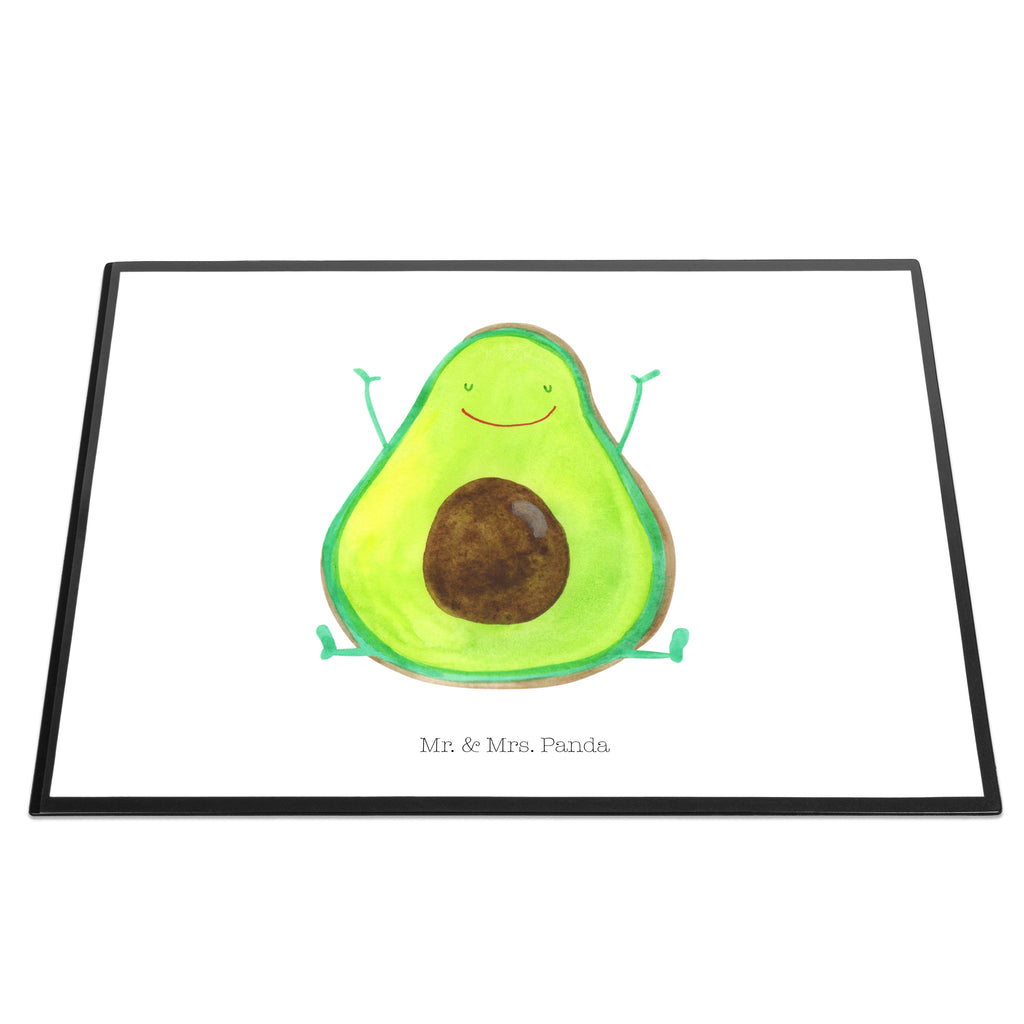 Schreibtischunterlage Avocado Happy Schreibunterlage, Schreibtischauflage, Bürobedarf, Büroartikel, Schreibwaren, Schreibtisch Unterlagen, Schreibtischunterlage Groß, Avocado, Veggie, Vegan, Gesund, Chaos