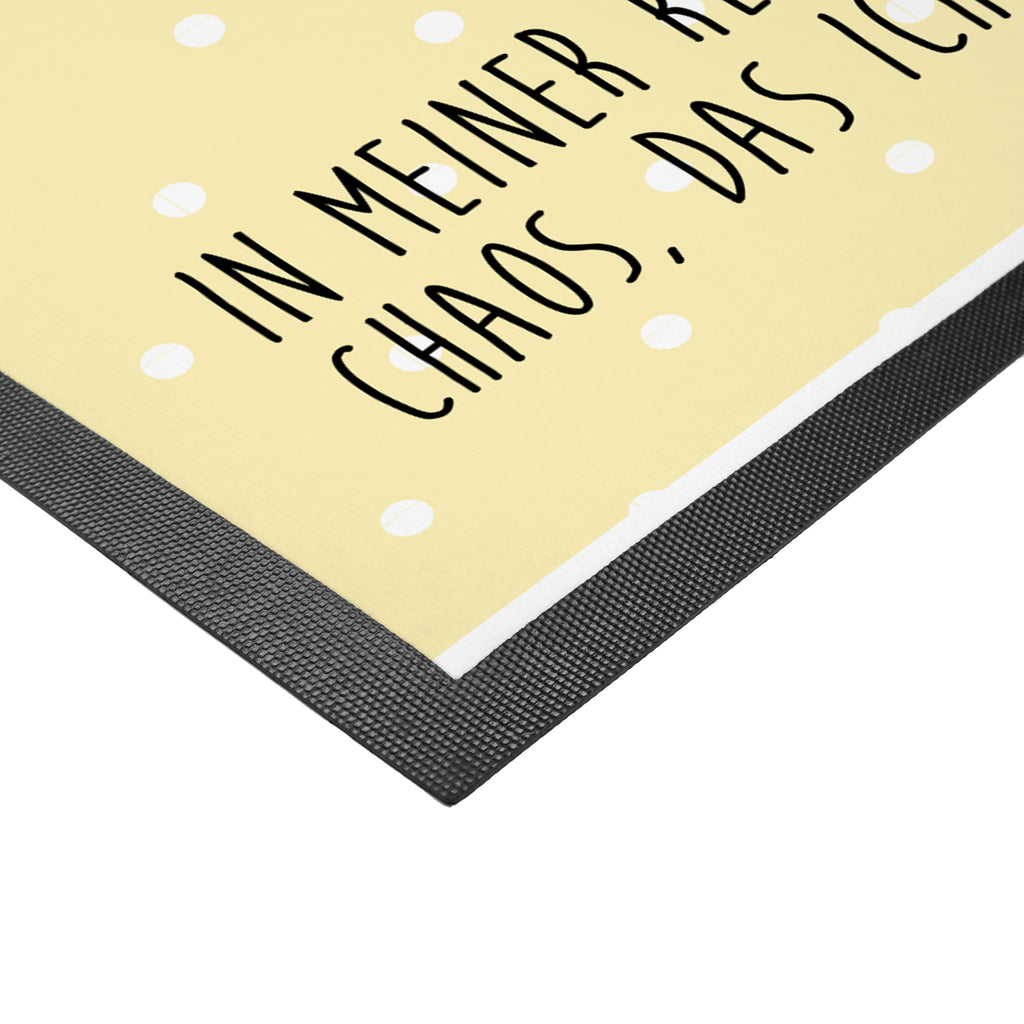 Fußmatte Avocado Happy Türvorleger, Schmutzmatte, Fußabtreter, Matte, Schmutzfänger, Fußabstreifer, Schmutzfangmatte, Türmatte, Motivfußmatte, Haustürmatte, Vorleger, Avocado, Veggie, Vegan, Gesund, Chaos