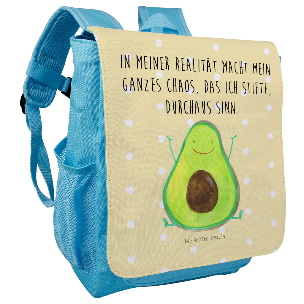 Kinderrucksack Avocado Happy Kids, Rucksack, Kinderrucksack, Kinder Rucksack, Rucksack Kindergröße, Kleiner Rucksack, Avocado, Veggie, Vegan, Gesund, Chaos
