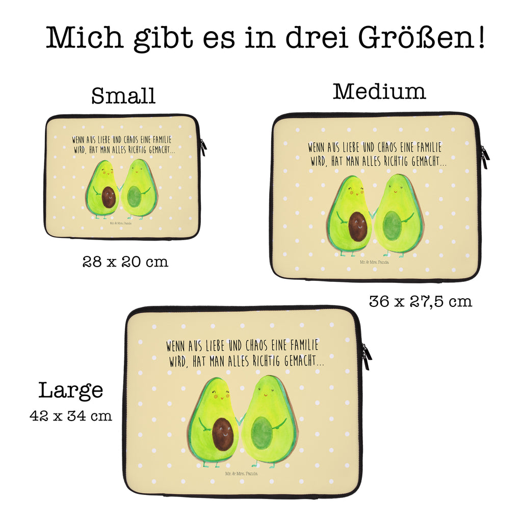 27 x 36 Notebook Tasche  Avocado Pärchen Notebook Tasche, Laptop, Computertasche, Tasche, Damen, Schutzhülle, Avocado, Veggie, Vegan, Gesund, Avocuddle, Liebe, Schwangerschaft, Familie, Babyshower, Babyparty, Hochzeit, Kinder, Avocados, Geburt