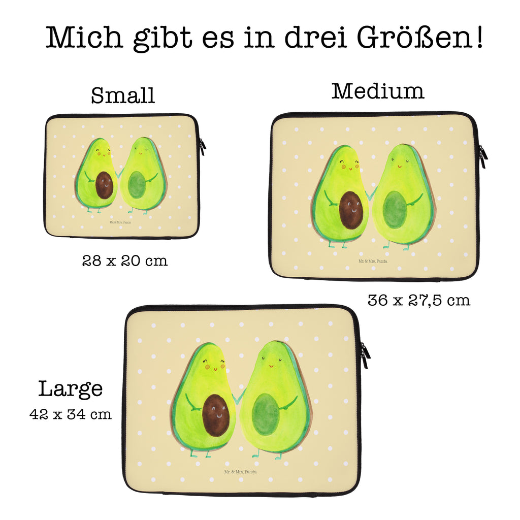 27 x 36 Notebook Tasche  Avocado Pärchen Notebook Tasche, Laptop, Computertasche, Tasche, Damen, Schutzhülle, Avocado, Veggie, Vegan, Gesund, Avocuddle, Liebe, Schwangerschaft, Familie, Babyshower, Babyparty, Hochzeit, Kinder, Avocados, Geburt