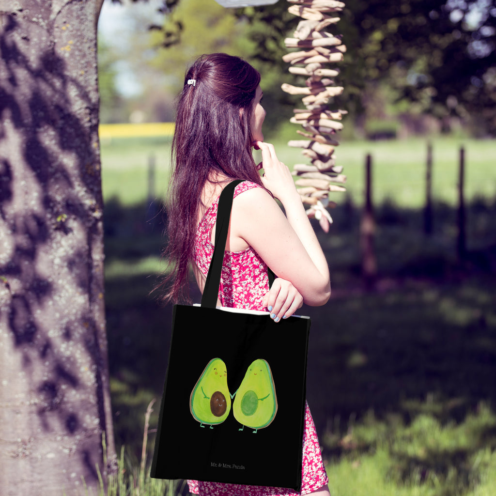 Tragetasche Avocado Pärchen Beuteltasche, Beutel, Einkaufstasche, Jutebeutel, Stoffbeutel, Avocado, Veggie, Vegan, Gesund, Avocuddle, Liebe, Schwangerschaft, Familie, Babyshower, Babyparty, Hochzeit, Kinder, Avocados, Geburt