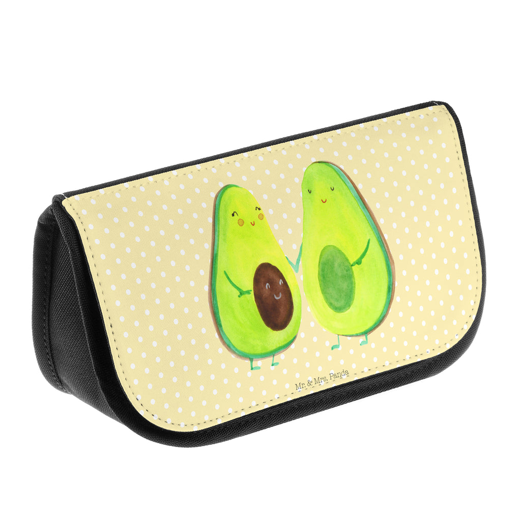 Kosmetiktasche Avocado Pärchen Kosmetikbeutel, Kulturtasche, Kulturbeutel, Schminktasche, Make-Up Tasche, Avocado, Veggie, Vegan, Gesund, Avocuddle, Liebe, Schwangerschaft, Familie, Babyshower, Babyparty, Hochzeit, Kinder, Avocados, Geburt