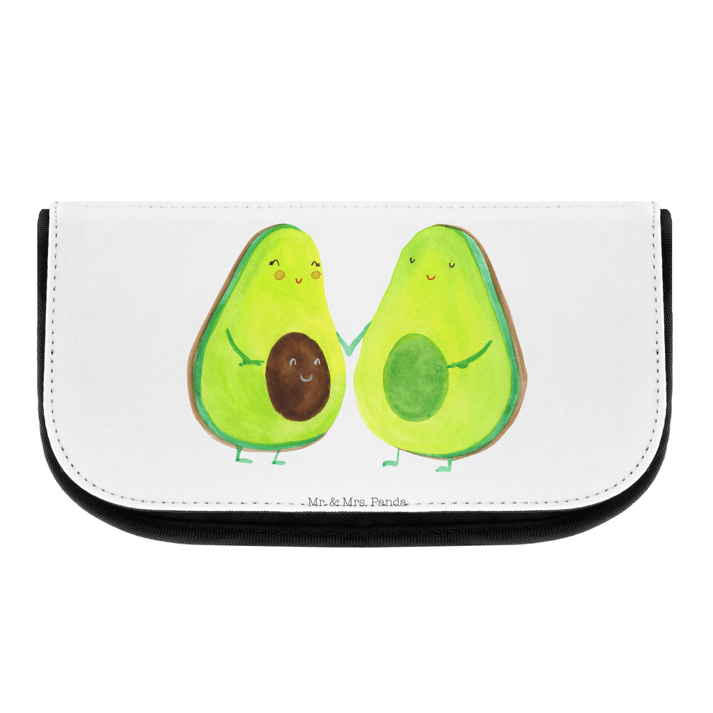 Kosmetiktasche Avocado Pärchen Kosmetikbeutel, Kulturtasche, Kulturbeutel, Schminktasche, Make-Up Tasche, Avocado, Veggie, Vegan, Gesund, Avocuddle, Liebe, Schwangerschaft, Familie, Babyshower, Babyparty, Hochzeit, Kinder, Avocados, Geburt