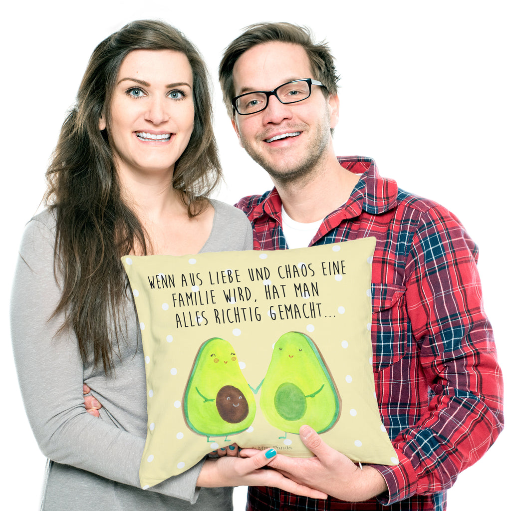 40x40 Kissen Avocado Pärchen Kissenhülle, Kopfkissen, Sofakissen, Dekokissen, Motivkissen, Avocado, Veggie, Vegan, Gesund, Avocuddle, Liebe, Schwangerschaft, Familie, Babyshower, Babyparty, Hochzeit, Kinder, Avocados, Geburt