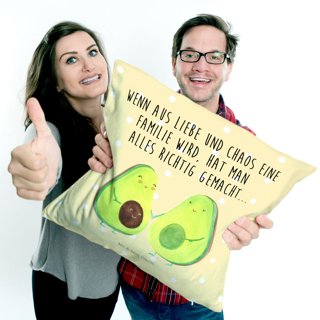 40x40 Kissen Avocado Pärchen Kissenhülle, Kopfkissen, Sofakissen, Dekokissen, Motivkissen, Avocado, Veggie, Vegan, Gesund, Avocuddle, Liebe, Schwangerschaft, Familie, Babyshower, Babyparty, Hochzeit, Kinder, Avocados, Geburt