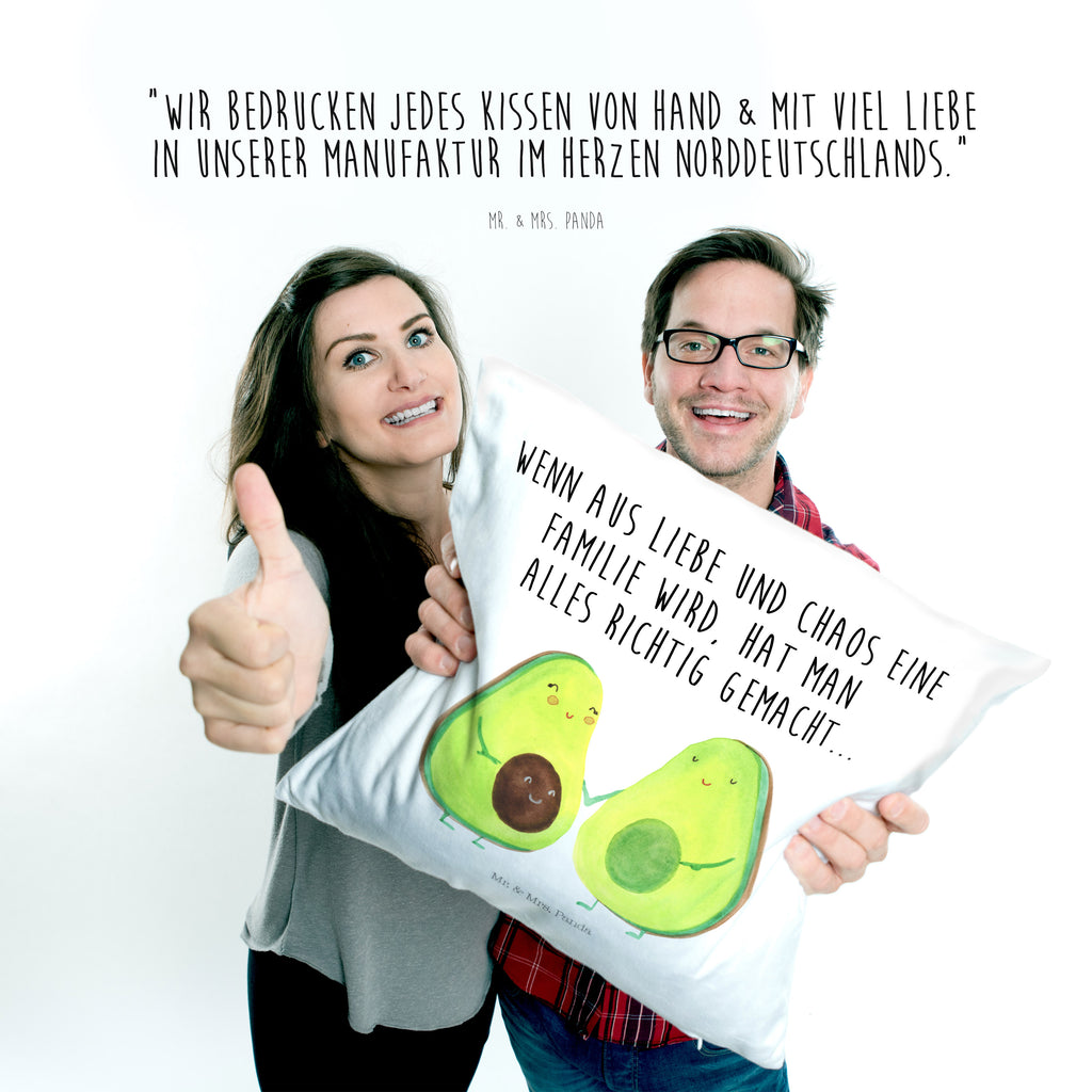 40x40 Kissen Avocado Pärchen Kissenhülle, Kopfkissen, Sofakissen, Dekokissen, Motivkissen, Avocado, Veggie, Vegan, Gesund, Avocuddle, Liebe, Schwangerschaft, Familie, Babyshower, Babyparty, Hochzeit, Kinder, Avocados, Geburt