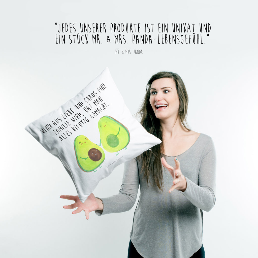 40x40 Kissen Avocado Pärchen Kissenhülle, Kopfkissen, Sofakissen, Dekokissen, Motivkissen, Avocado, Veggie, Vegan, Gesund, Avocuddle, Liebe, Schwangerschaft, Familie, Babyshower, Babyparty, Hochzeit, Kinder, Avocados, Geburt