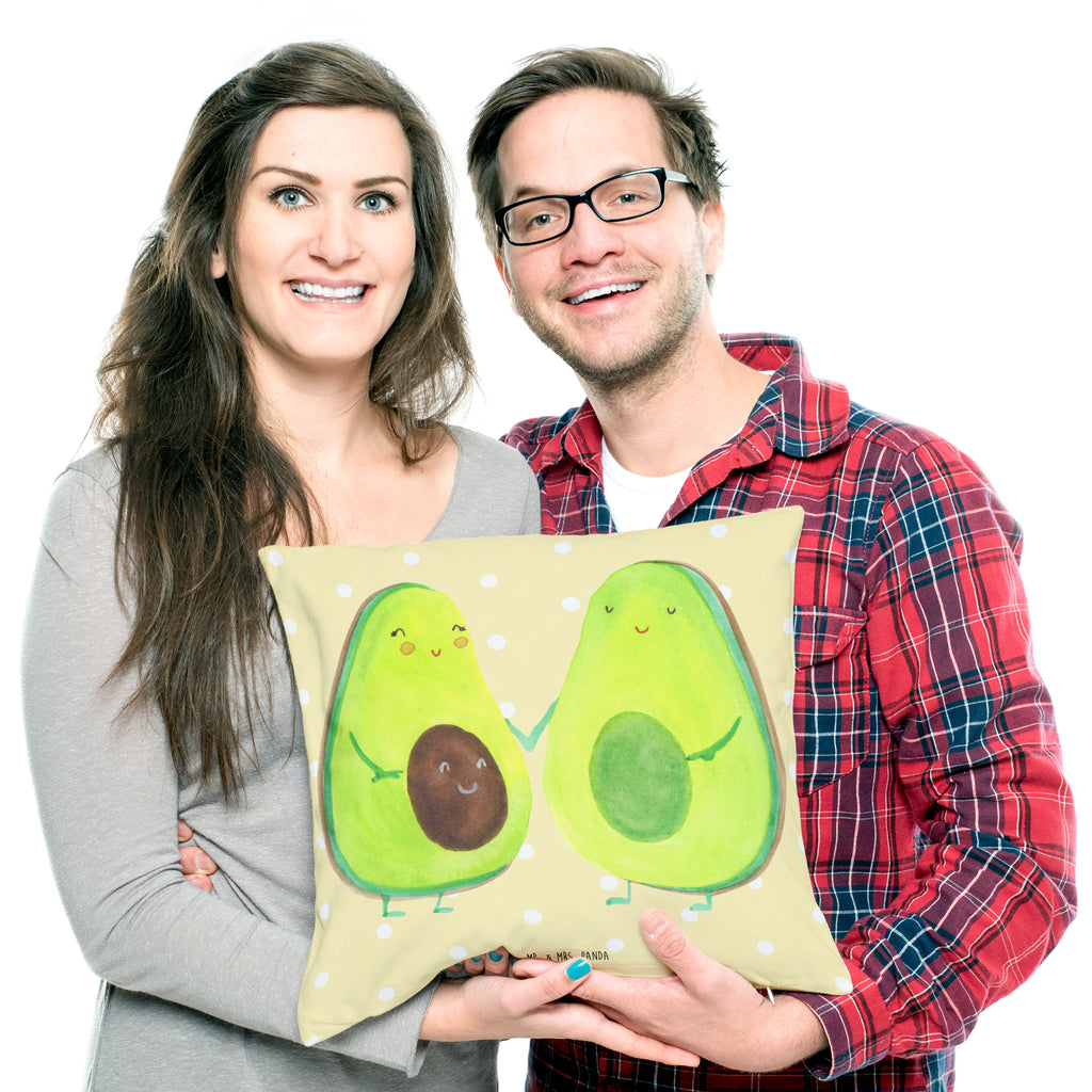 40x40 Kissen Avocado Pärchen Kissenhülle, Kopfkissen, Sofakissen, Dekokissen, Motivkissen, Avocado, Veggie, Vegan, Gesund, Avocuddle, Liebe, Schwangerschaft, Familie, Babyshower, Babyparty, Hochzeit, Kinder, Avocados, Geburt