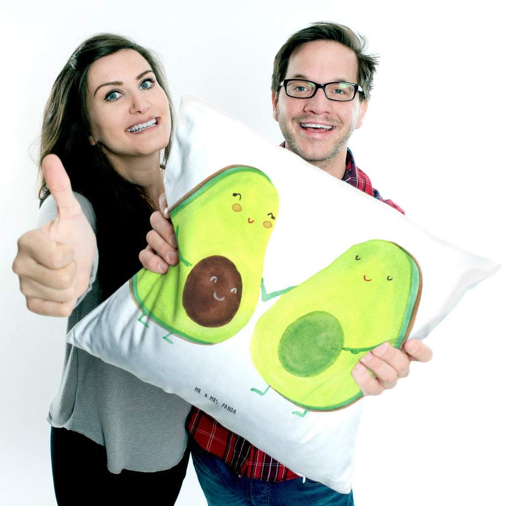 40x40 Kissen Avocado Pärchen Kissenhülle, Kopfkissen, Sofakissen, Dekokissen, Motivkissen, Avocado, Veggie, Vegan, Gesund, Avocuddle, Liebe, Schwangerschaft, Familie, Babyshower, Babyparty, Hochzeit, Kinder, Avocados, Geburt