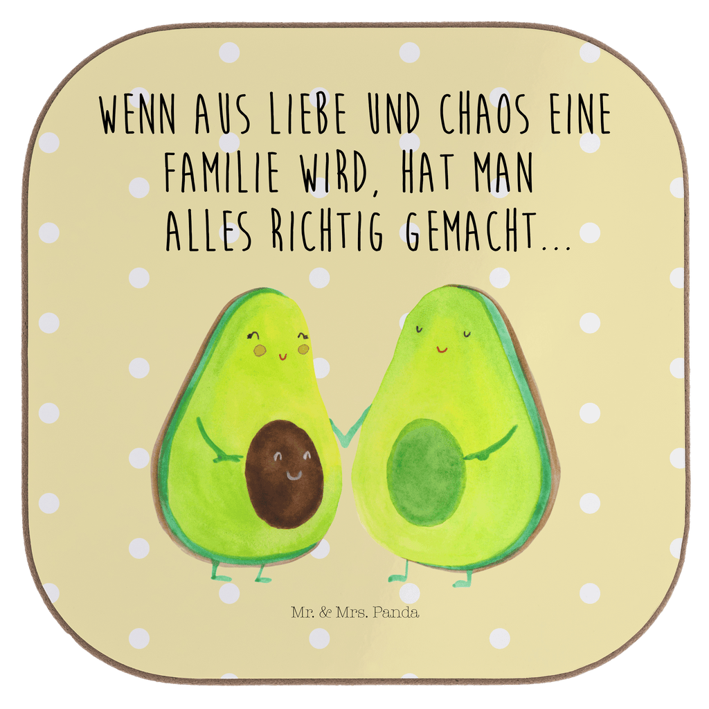 Quadratische Untersetzer Avocado Pärchen Bierdeckel, Glasuntersetzer, Untersetzer Gläser, Getränkeuntersetzer, Avocado, Veggie, Vegan, Gesund, Avocuddle, Liebe, Schwangerschaft, Familie, Babyshower, Babyparty, Hochzeit, Kinder, Avocados, Geburt