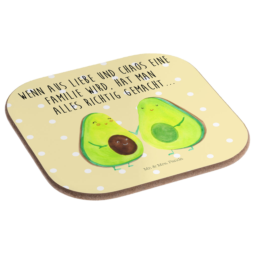 Quadratische Untersetzer Avocado Pärchen Bierdeckel, Glasuntersetzer, Untersetzer Gläser, Getränkeuntersetzer, Avocado, Veggie, Vegan, Gesund, Avocuddle, Liebe, Schwangerschaft, Familie, Babyshower, Babyparty, Hochzeit, Kinder, Avocados, Geburt