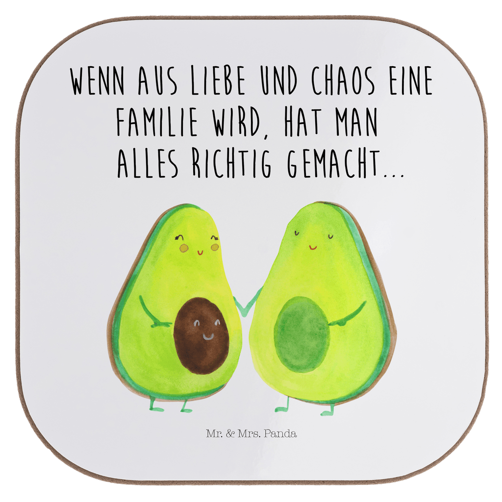Quadratische Untersetzer Avocado Pärchen Bierdeckel, Glasuntersetzer, Untersetzer Gläser, Getränkeuntersetzer, Avocado, Veggie, Vegan, Gesund, Avocuddle, Liebe, Schwangerschaft, Familie, Babyshower, Babyparty, Hochzeit, Kinder, Avocados, Geburt