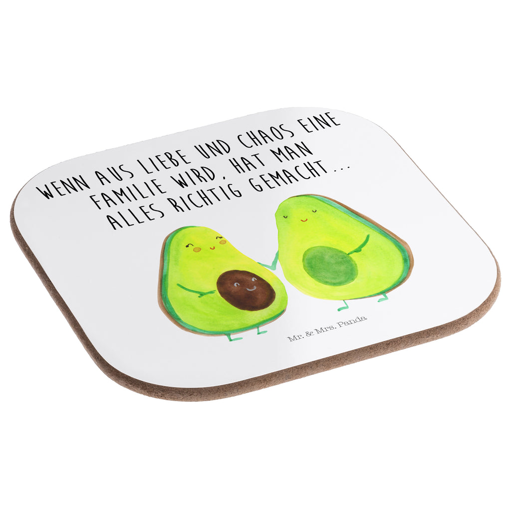 Quadratische Untersetzer Avocado Pärchen Bierdeckel, Glasuntersetzer, Untersetzer Gläser, Getränkeuntersetzer, Avocado, Veggie, Vegan, Gesund, Avocuddle, Liebe, Schwangerschaft, Familie, Babyshower, Babyparty, Hochzeit, Kinder, Avocados, Geburt