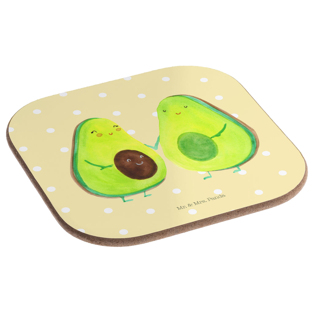 Quadratische Untersetzer Avocado Pärchen Bierdeckel, Glasuntersetzer, Untersetzer Gläser, Getränkeuntersetzer, Avocado, Veggie, Vegan, Gesund, Avocuddle, Liebe, Schwangerschaft, Familie, Babyshower, Babyparty, Hochzeit, Kinder, Avocados, Geburt