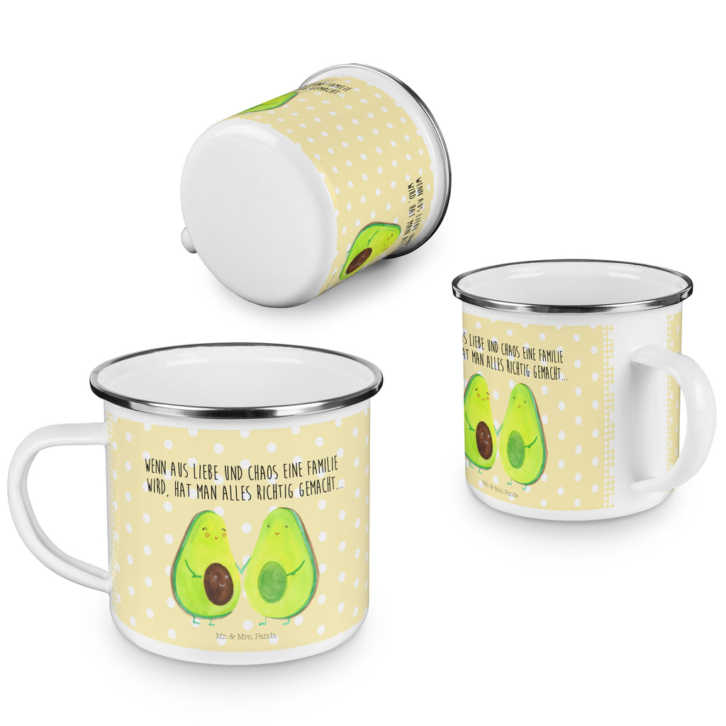 Camping Emaille Tasse Avocado Pärchen Campingtasse, Trinkbecher, Metalltasse, Outdoor Tasse, Emaille Trinkbecher, Blechtasse Outdoor, Emaille Campingbecher, Edelstahl Trinkbecher, Metalltasse für Camping, Kaffee Blechtasse, Camping Tasse Metall, Avocado, Veggie, Vegan, Gesund, Avocuddle, Liebe, Schwangerschaft, Familie, Babyshower, Babyparty, Hochzeit, Kinder, Avocados, Geburt