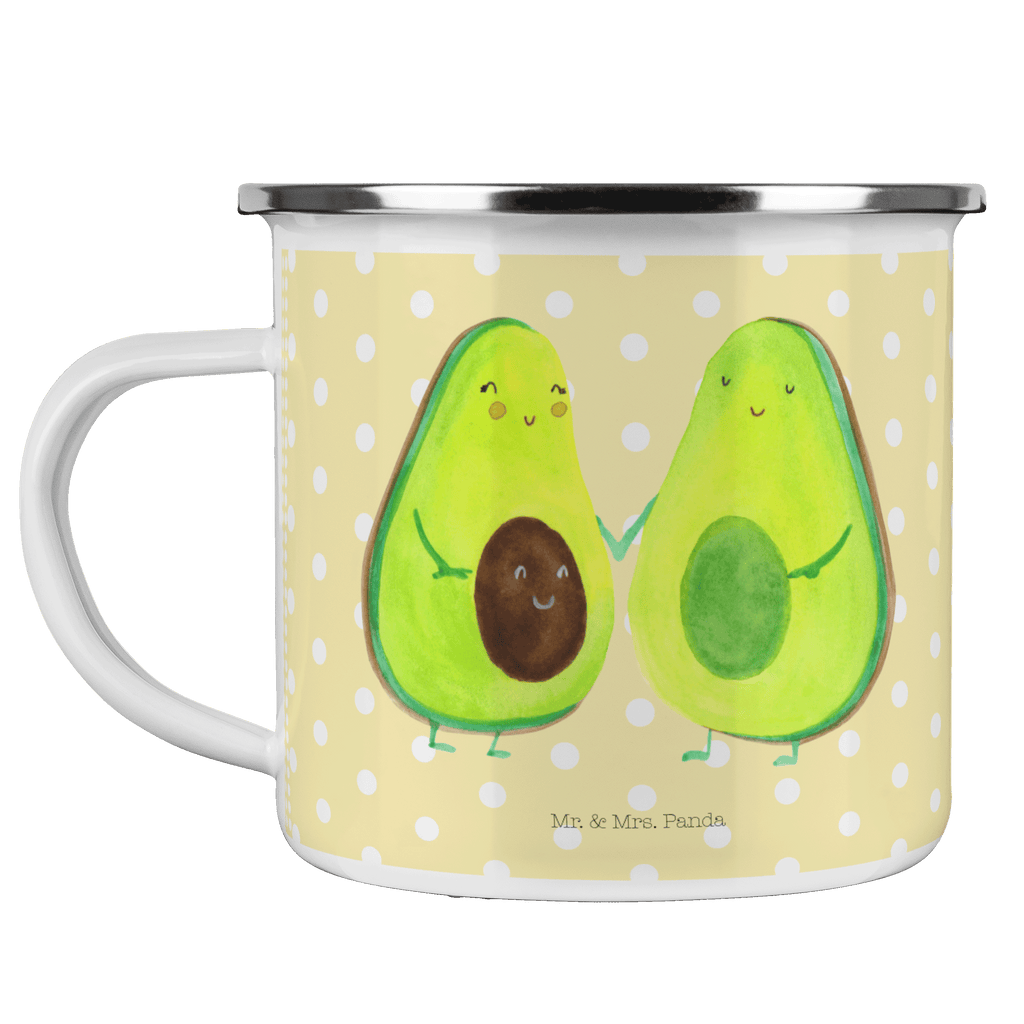 Camping Emaille Tasse Avocado Pärchen Campingtasse, Trinkbecher, Metalltasse, Outdoor Tasse, Emaille Trinkbecher, Blechtasse Outdoor, Emaille Campingbecher, Edelstahl Trinkbecher, Metalltasse für Camping, Kaffee Blechtasse, Camping Tasse Metall, Avocado, Veggie, Vegan, Gesund, Avocuddle, Liebe, Schwangerschaft, Familie, Babyshower, Babyparty, Hochzeit, Kinder, Avocados, Geburt